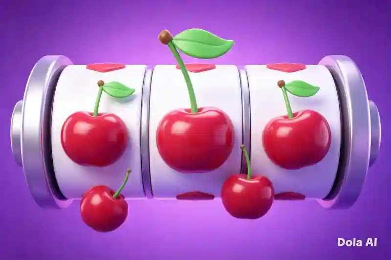 Green 3D slot machine showing a triple BAR symbol win, representing classic pokie gameplay available on Gamdom